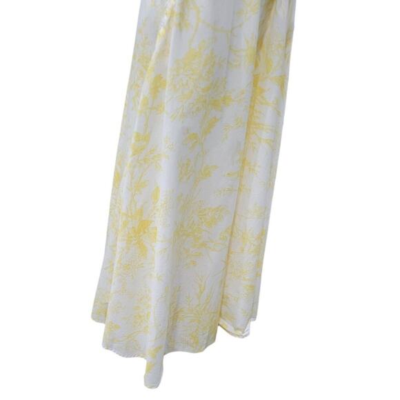 J. Peterman Women's Vintage Toile De Juy Sleeveless Cotton Midi Dress Size 10 - Picture 12 of 16